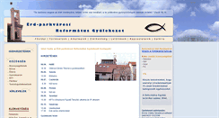Desktop Screenshot of erdparkvarosiref.hu